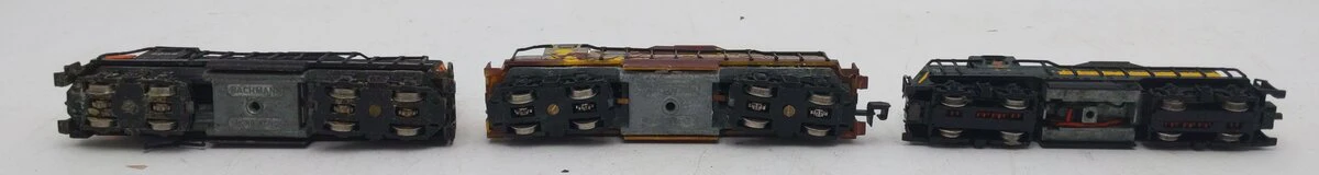 Bachmann N Scale Assorted Diesel Locomotives #6006,6007,1715 [3] VG - Image 2