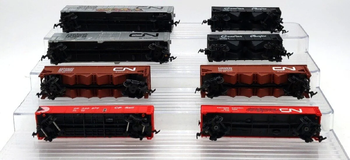Bachmann & Other HO Scale Assorted CN Freight Cars [8] VG - Image 3