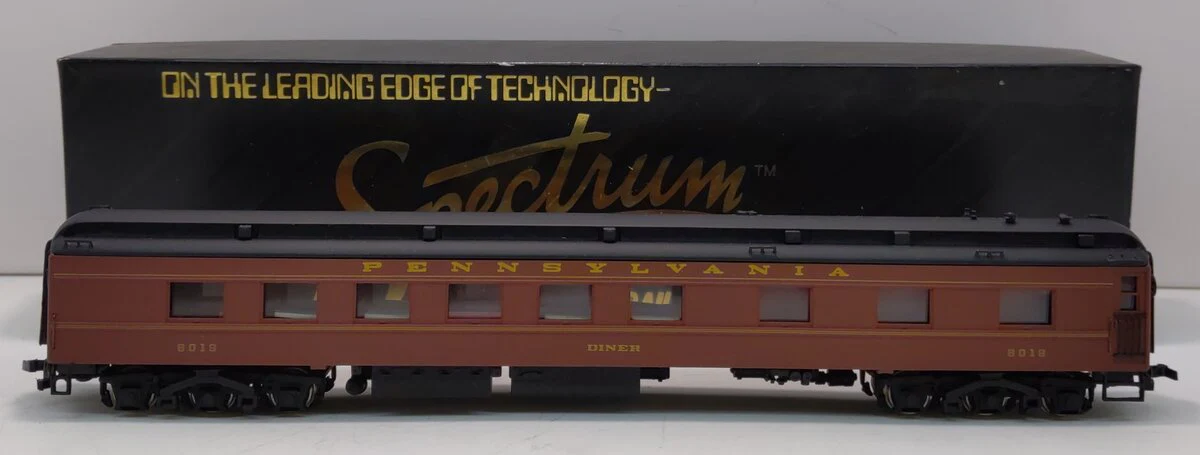 Bachmann Spectrum 89014 HO Scale Pennsylvania Railroad Diner Car #8019 MT/Box