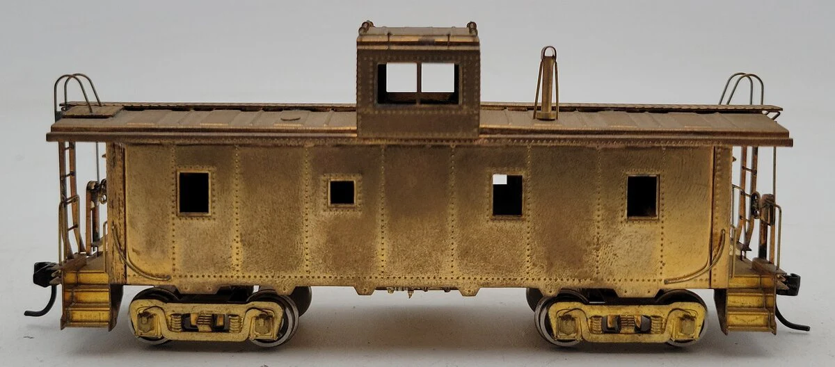 Balboa CA-4 BRASS HO Scale Union Pacific Imported Brass Caboose EX/Box - Image 2