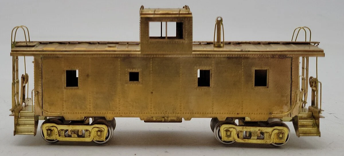 Balboa CA-4 BRASS HO Scale Union Pacific Imported Brass Caboose EX/Box - Image 2