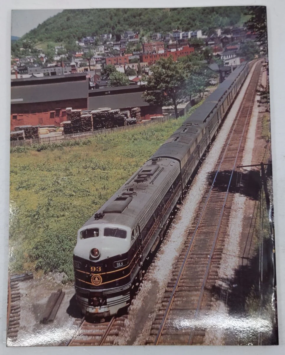 Baltimore & Ohio Passenger Service 1945-71 Vol.1 Paperback Book Harry Stegmaier EX - Image 2