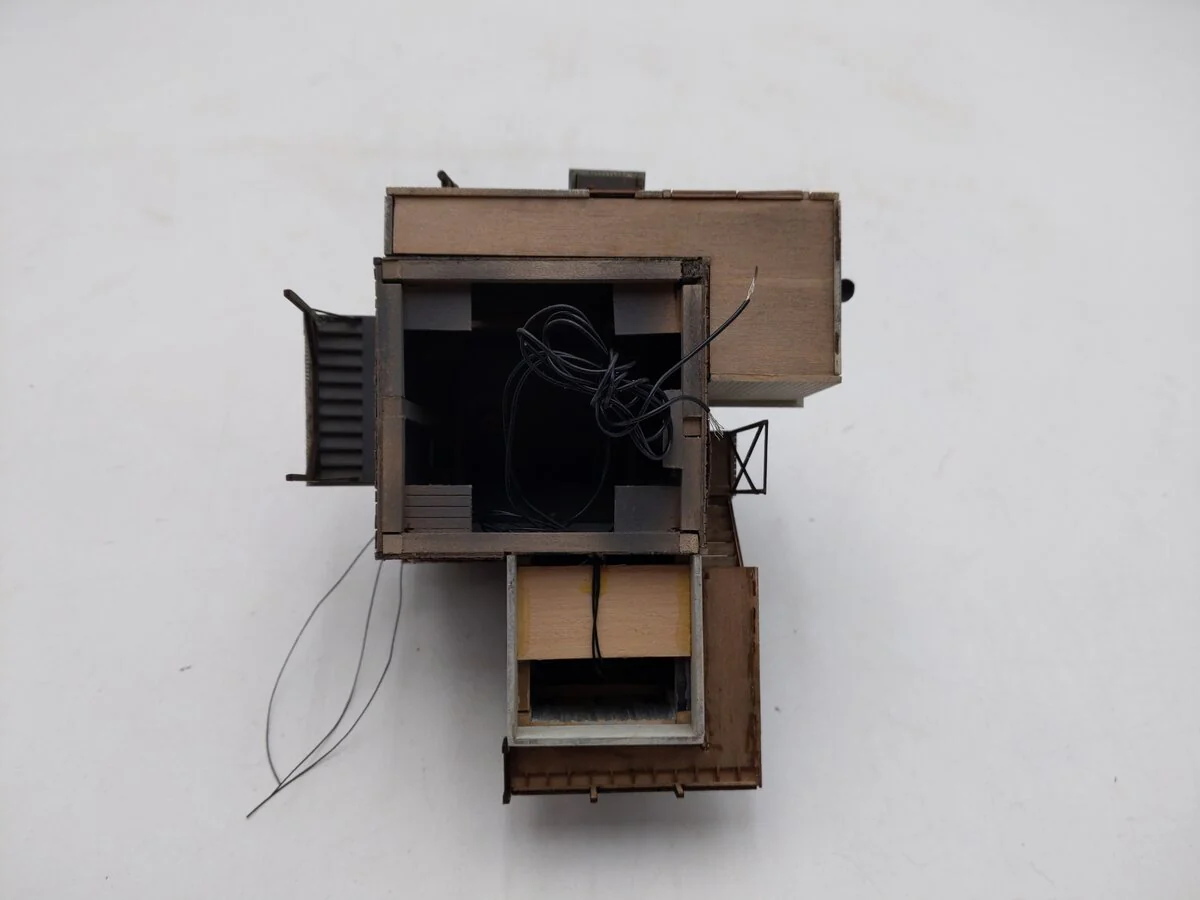 Bar Mills 3 HO Hurst Boiler and Welding Model Building Kit-Assembled EX - Image 8
