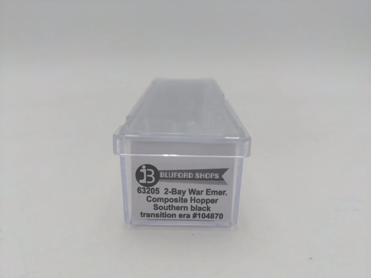 Bluford Shops 63205 N Southern 2-Bay War Emergency Composite Hopper #104870 LN/Box - Image 6