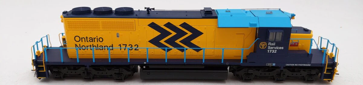 Bowser 24121 HO Ontario Northland GMD SD40-2 Diesel Locomotive #1732 w/Sound VG/Box - Image 4