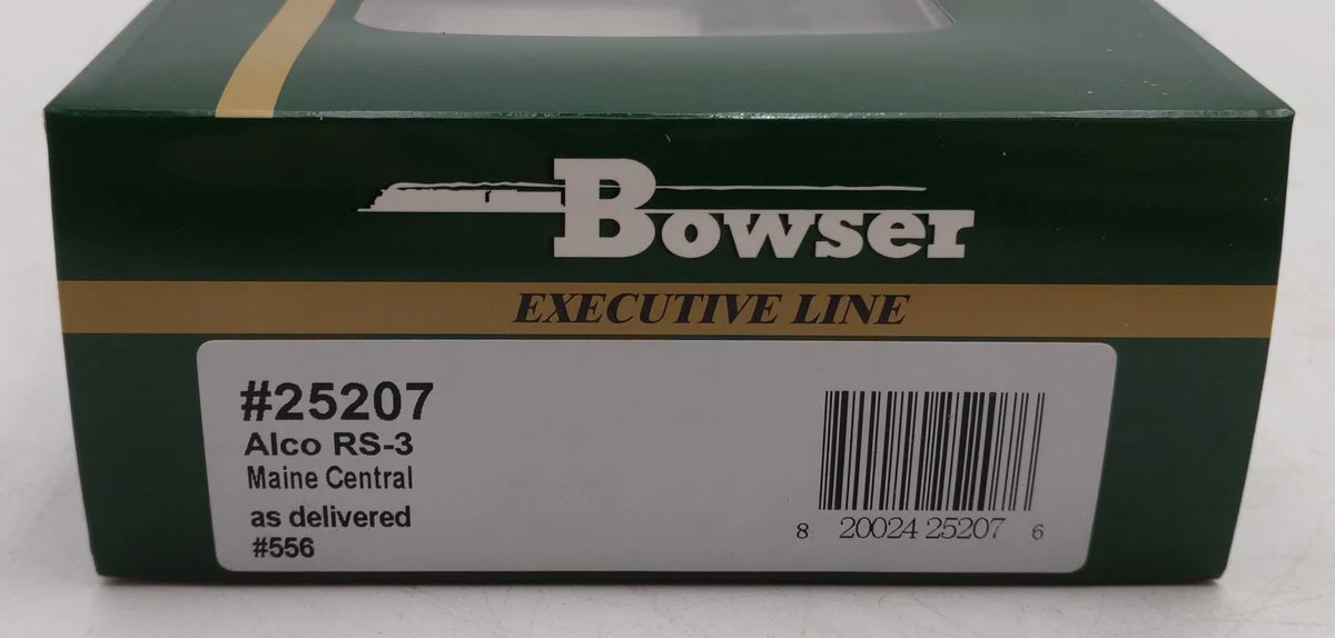 Bowser 25207 HO Maine Central ALCo RS-3 Diesel Locomotive #556 LN/Box - Image 7