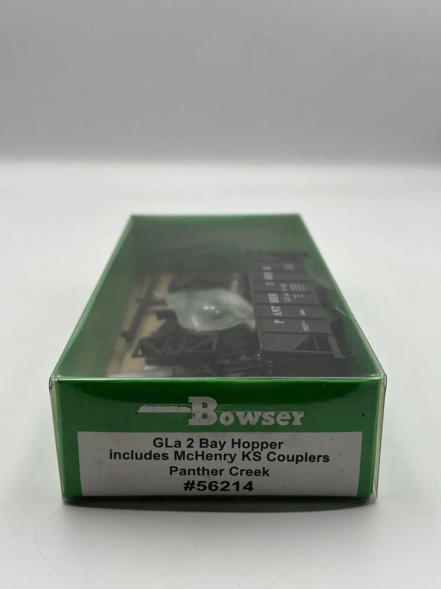 Bowser 56214 GLa 2 Bay Hopper w/McHenry KS Couplers Panther Creek - Image 2