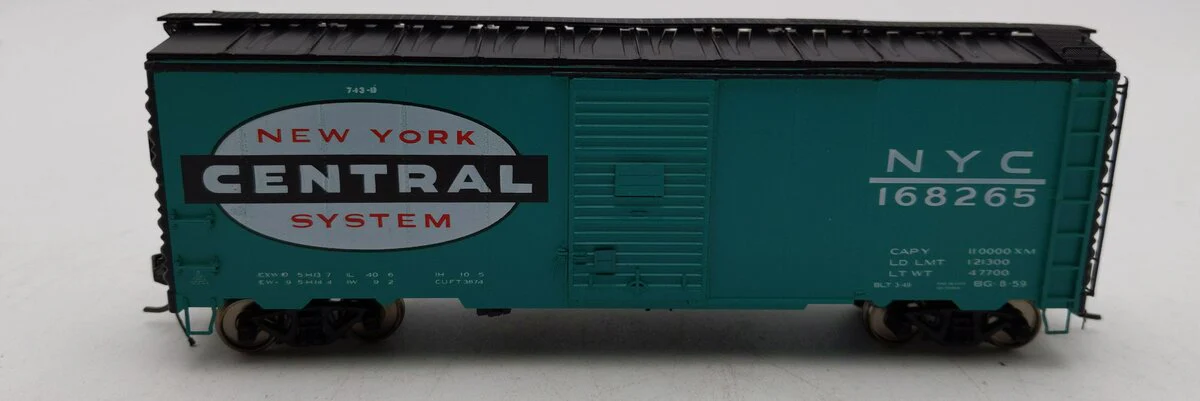 Branchline Trains 114272 HO Scale NYC Boxcar #168265 LN/Box - Image 2