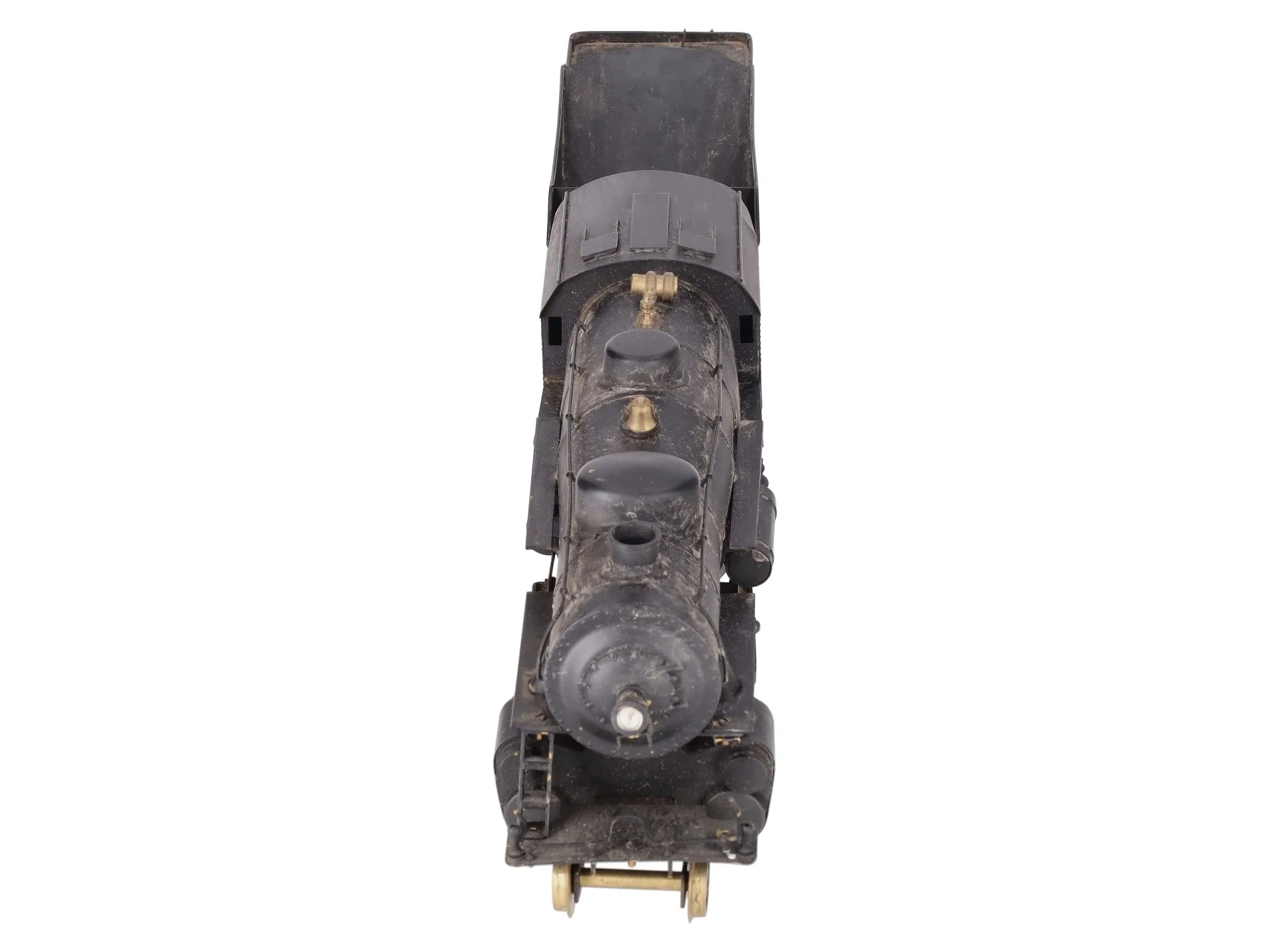 Brass O Gauge 2-Rail 4-4-2 Atlantic Locomotive And Tender VG - Image 3