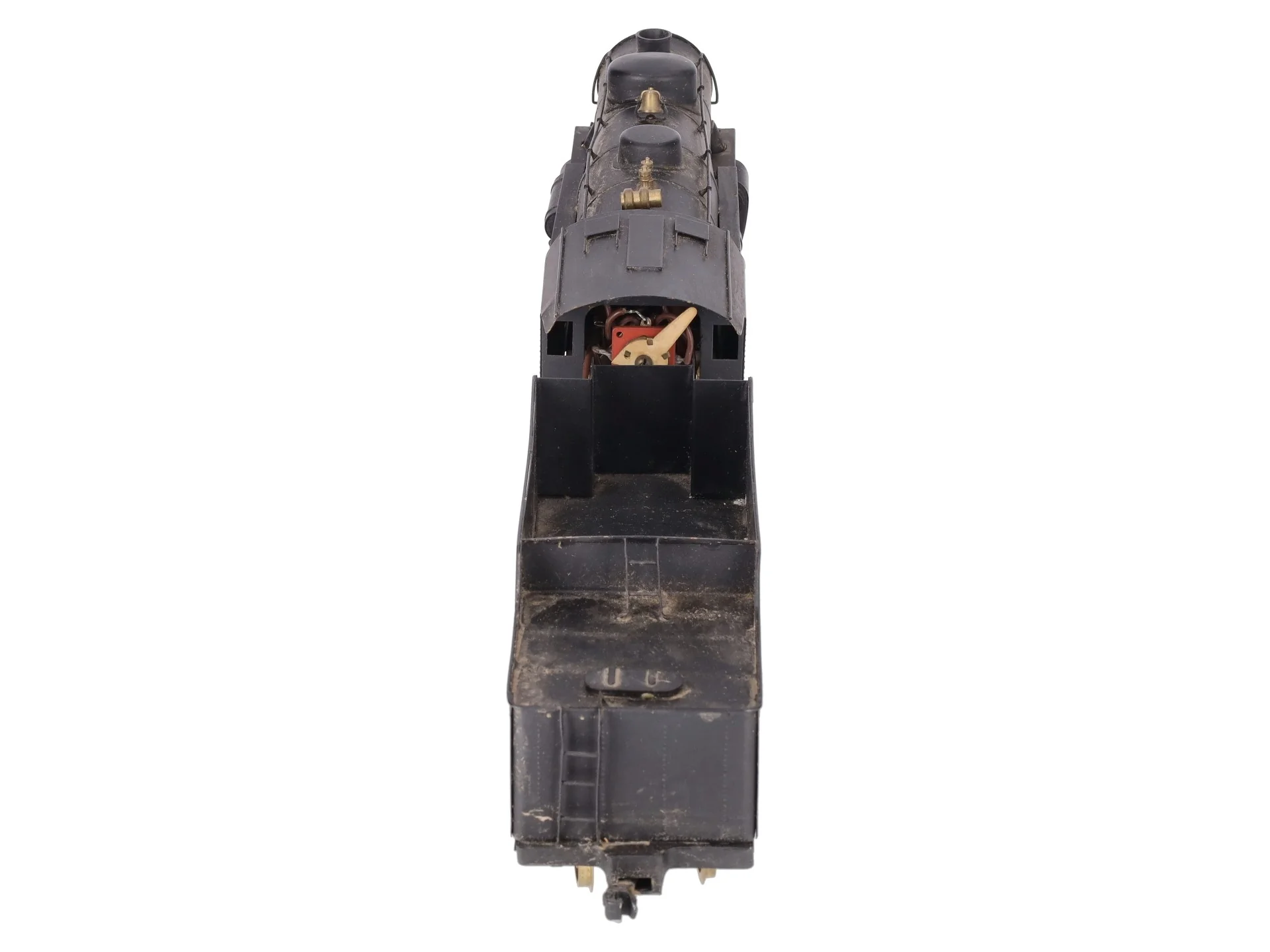 Brass O Gauge 2-Rail 4-4-2 Atlantic Locomotive And Tender VG - Image 9