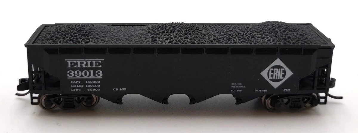 Broadway Limited 3191 N Erie ARA 70-Ton 4-Bay Hopper w/Load #39013 NEW