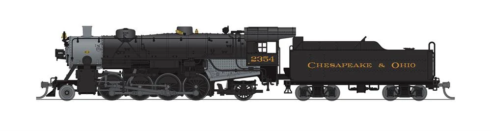 Broadway Limited 3986 N C&O USRA Light Mikado Steam Locomotive Sound/DCC #2354 LN/Box - Image 7