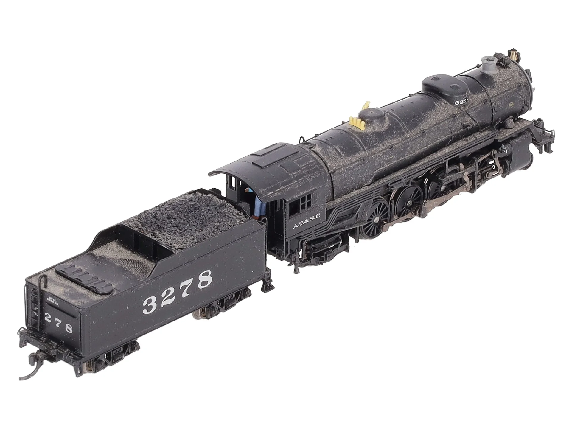 Broadway Limited 5950 N Santa Fe USRA Heavy Mikado Steam Loco Sound/DCC #3278 EX/Box - Image 9