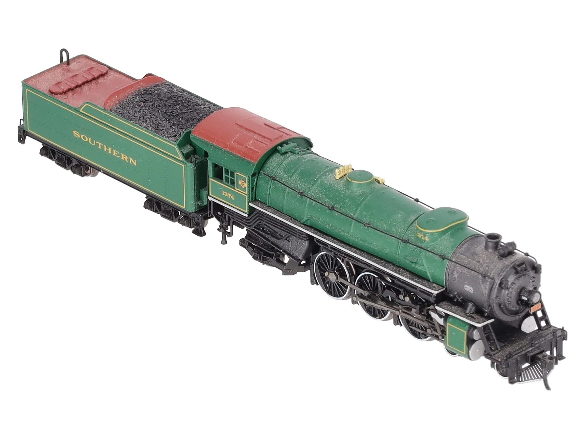 Broadway Limited 6228 N Southern Heavy 4-6-2 Locomotive DCC/Sound #1374 EX/Box - Image 11