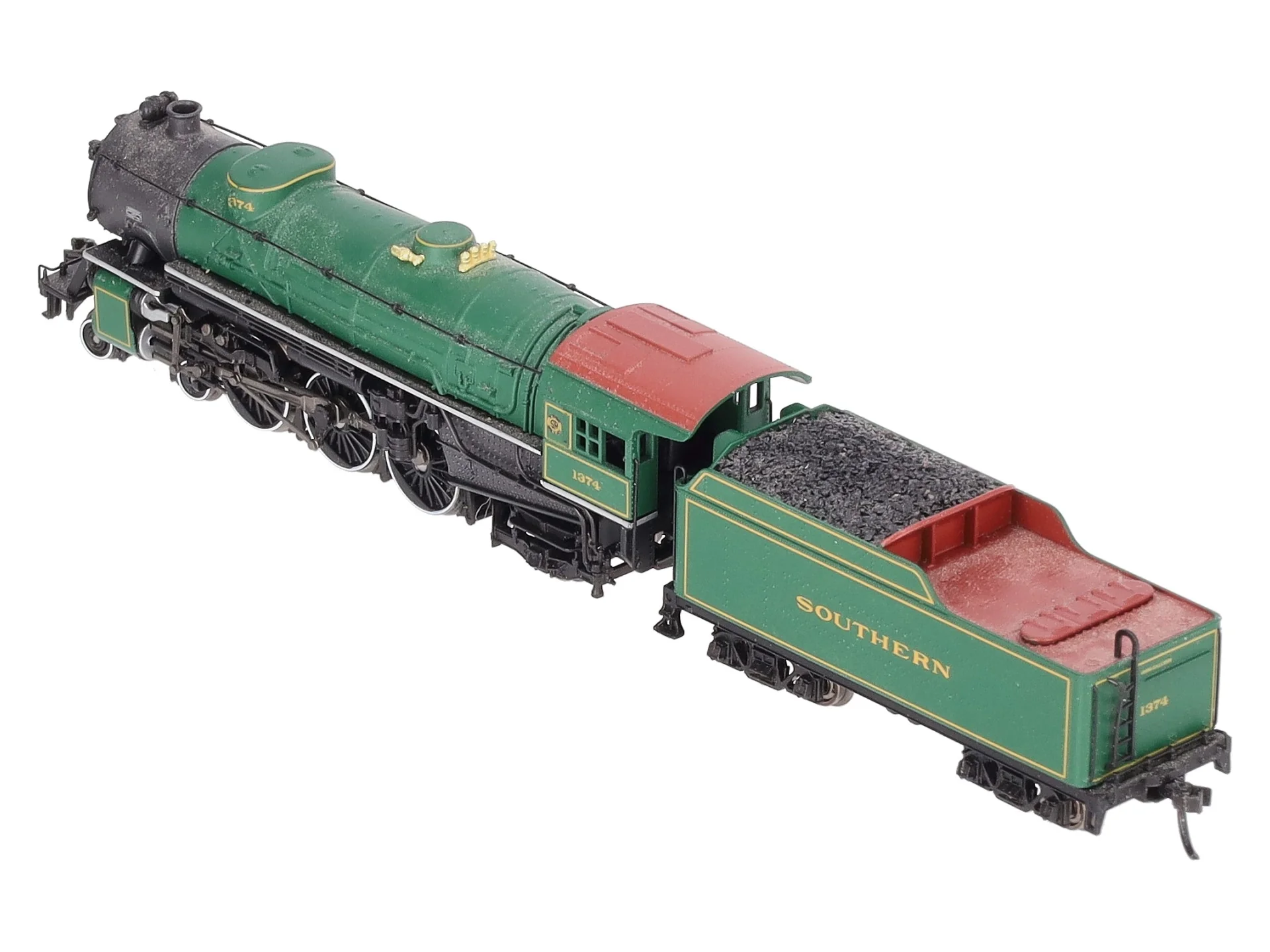 Broadway Limited 6228 N Southern Heavy 4-6-2 Locomotive DCC/Sound #1374 EX/Box - Image 7