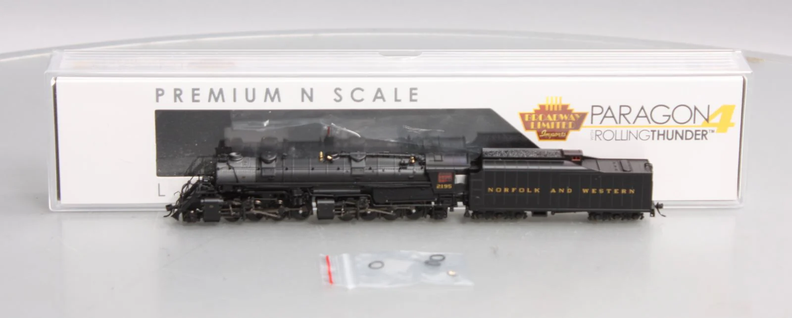 Broadway Limited 7222 N N&W Y6b 2-8-8-2 Steam Locomotive P4 Sound/DC/DCC #2195 EX/Box