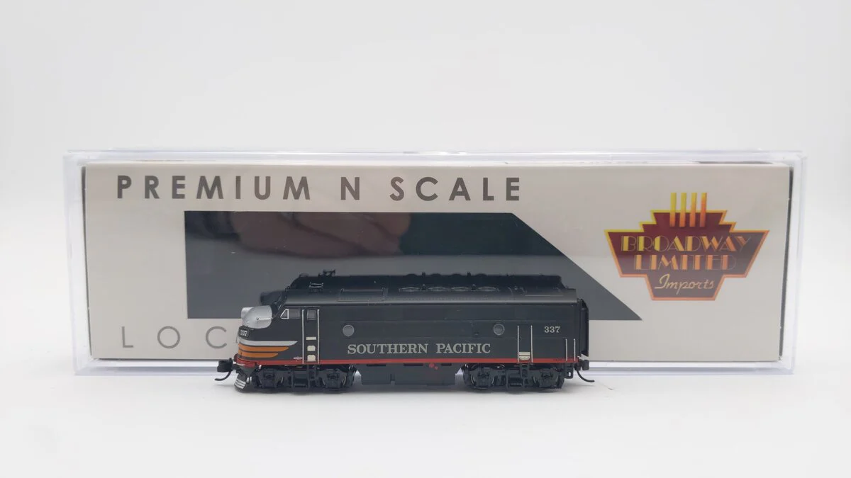 Broadway Limited 7738 N SP EMD F3A Diesel Locomotive Sound/DC/DCC #337 EX/Box