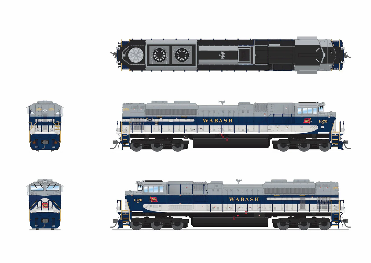 Broadway Limited 9784 HO NS EMD SD70ACe Diesel Locomotive Sound/DC/DCC #1070 NIB - Image 2