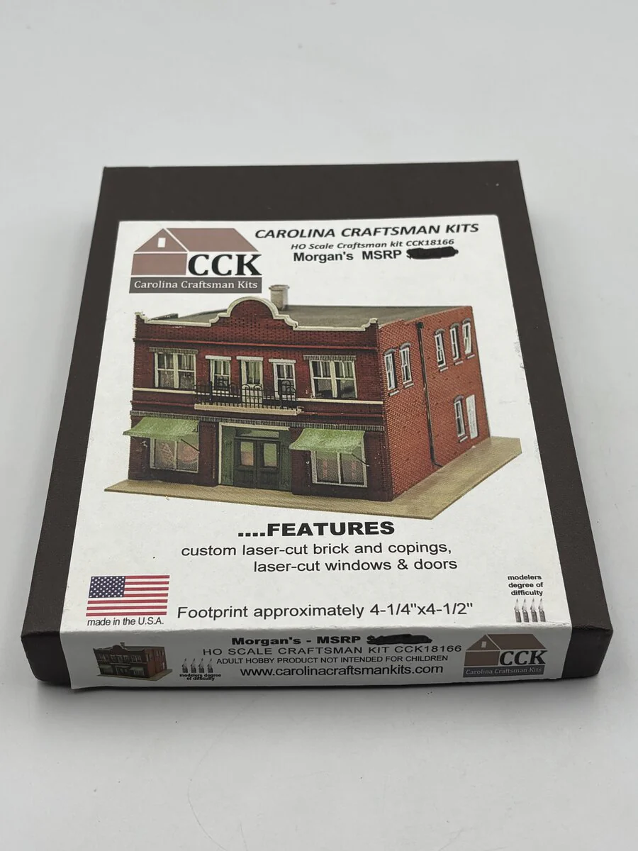 Carolina Craftsman CCK18166 HO Scale Morgan's Building Kit