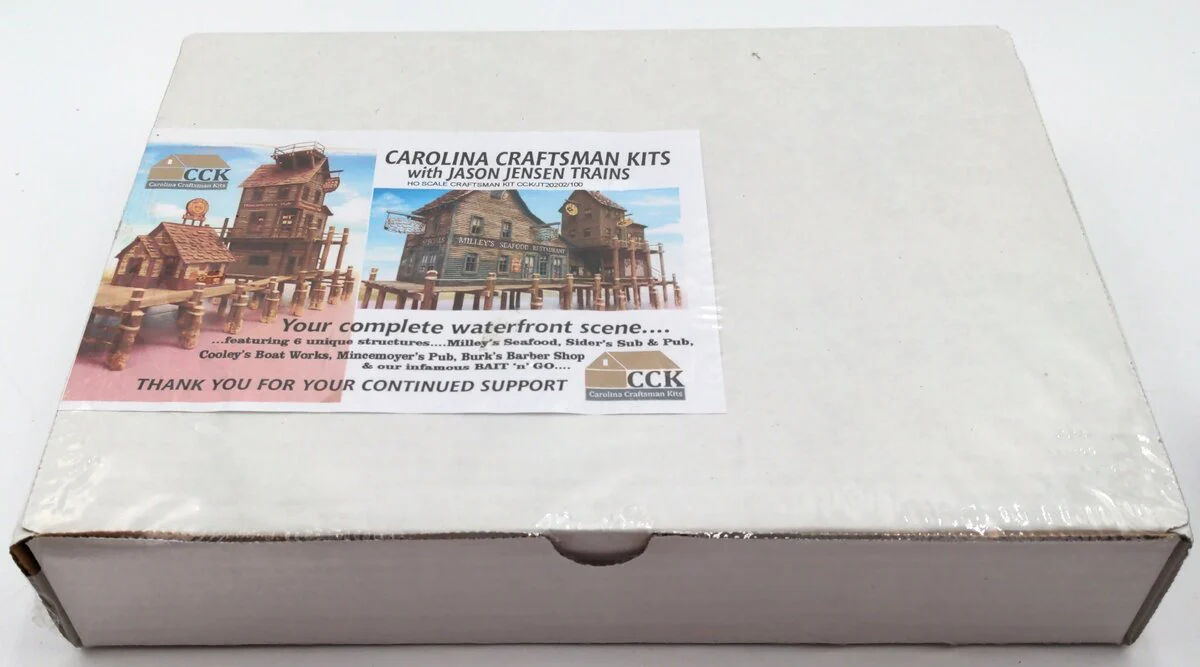 Carolina Craftsman/Jason Jensen CCK20202 HO Complete Waterfront Scene Kit
