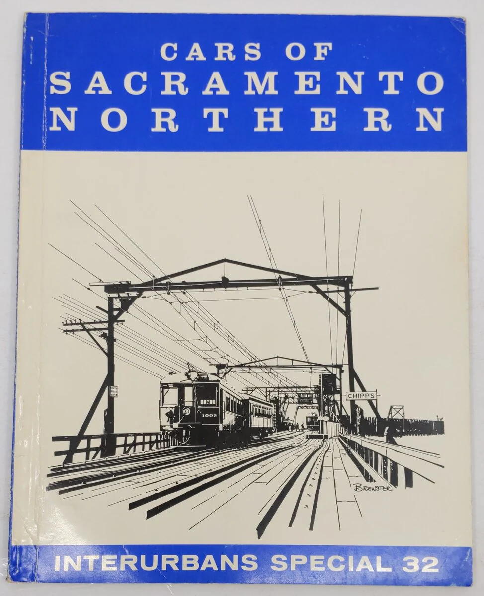 Cars Of Sacramento Northern Interurbans Special.32 Paperback Book VG