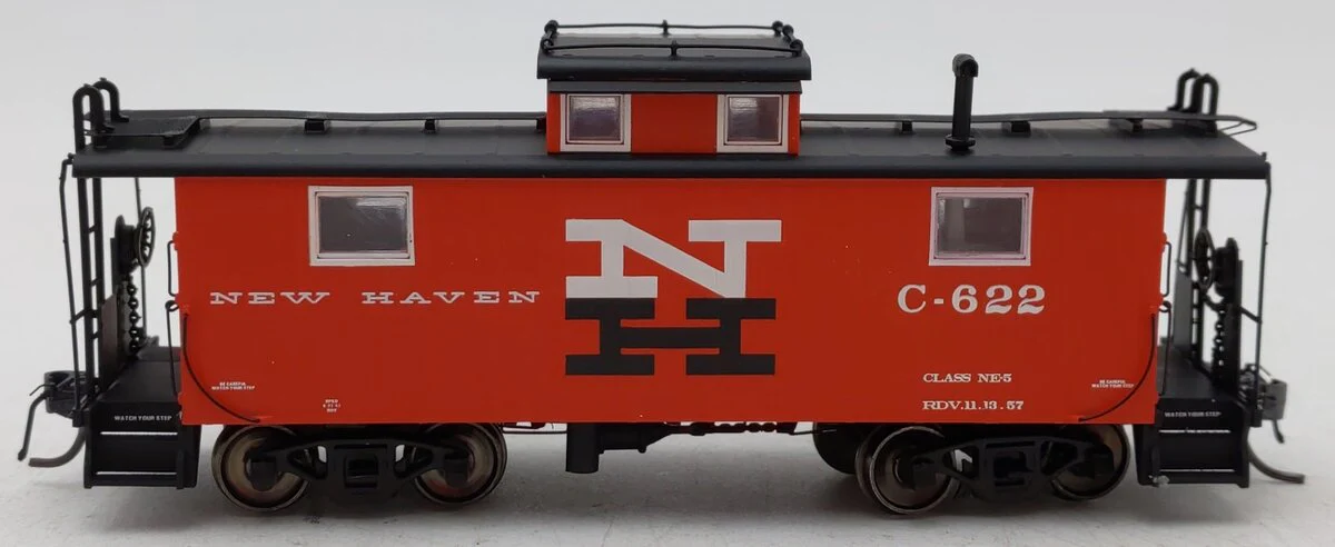 Centralia Car Shops CCS1222 HO New Haven NE-5 Caboose #C-622 EX/Box - Image 3