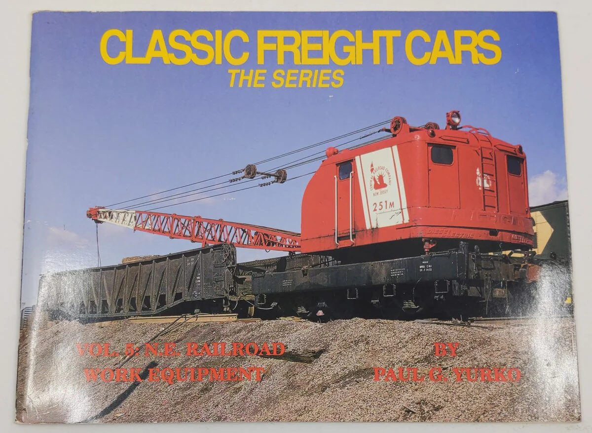 Classic Freight Cars The Series Vol.5 Paperback Book By Paul G. Yurko VG