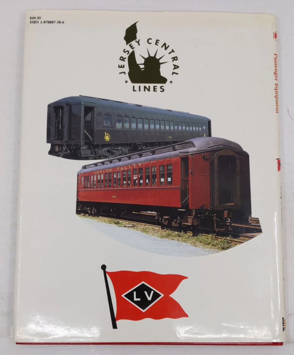 CNJ/LV Color Guide to Freight and Passenger Equipment Hardcover Book VG - Image 2
