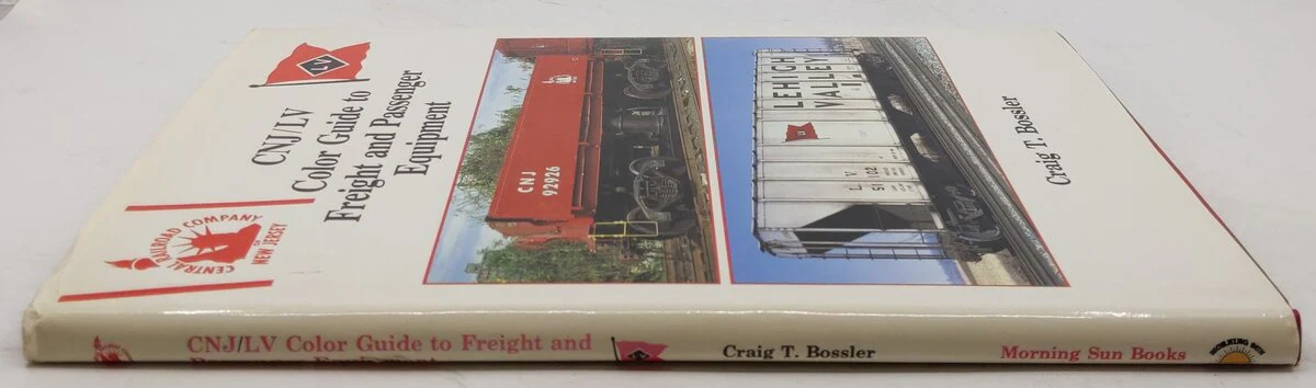 CNJ/LV Color Guide to Freight and Passenger Equipment Hardcover Book VG - Image 3