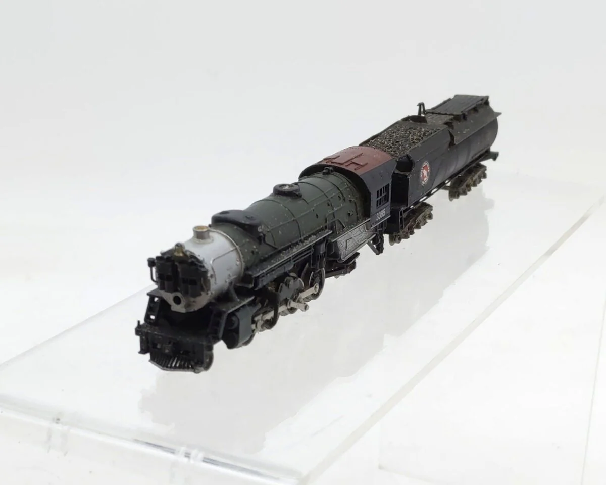 Con-Cor 0003-028202 N Scale Great Northern Mikado Steam Loco & Vanderbilt Tender EX/Box - Image 5