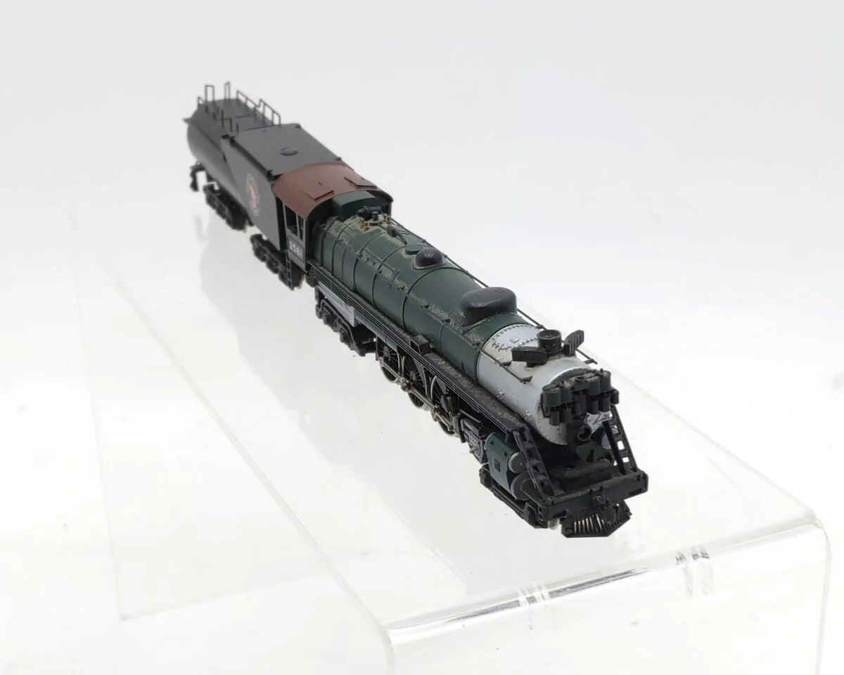 Con-Cor 2581 N Scale Great Northern 4-8-4 Steam Locomotive & Tender LN - Image 3