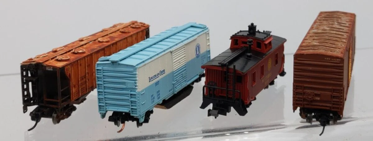 Con-Cor/Athearn/Exactrail N Custom Freight Cars #71151,49297,X4031,1017 [4] EX/Box - Image 5