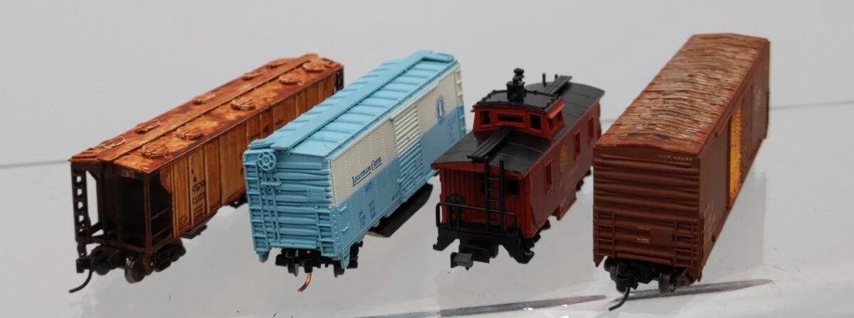 Con-Cor/Athearn/Exactrail N Custom Freight Cars #71151,49297,X4031,1017 [4] EX/Box - Image 6