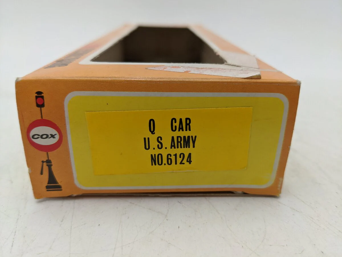 Cox 6124 HO US Army Q Car EX/Box - Image 7