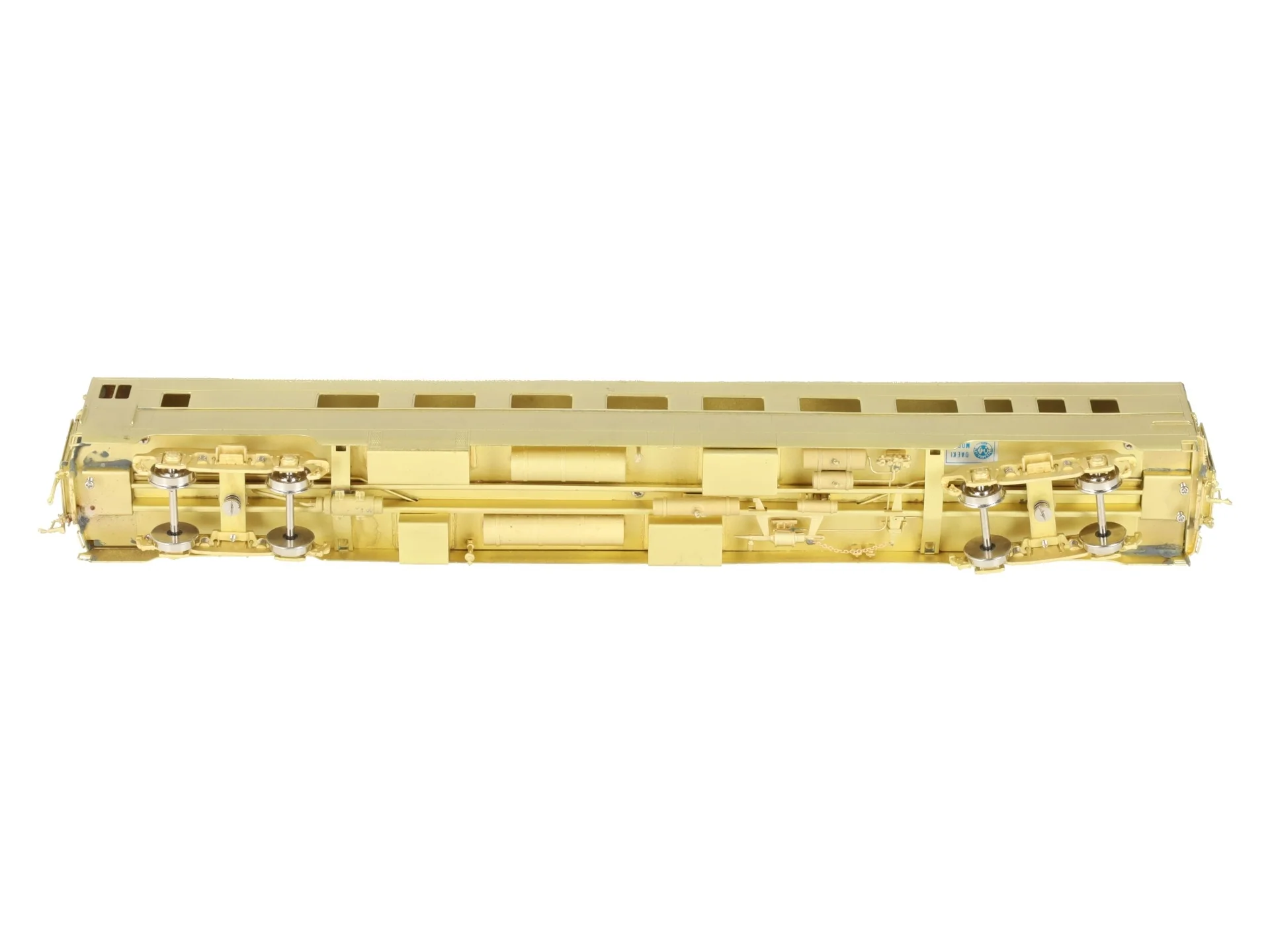 Custom NJ Brass 717F HO BRASS PRR P-70KR Coach Car EX/Box - Image 6