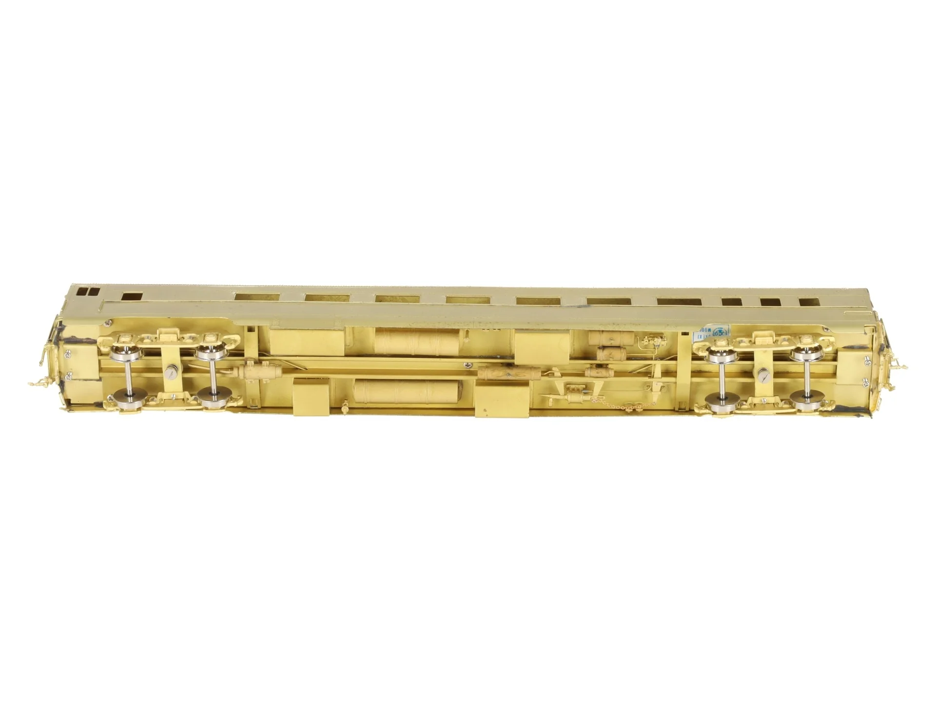 Custom NJ Brass 717F HO BRASS PRR P-70KR Coach Car EX/Box - Image 6