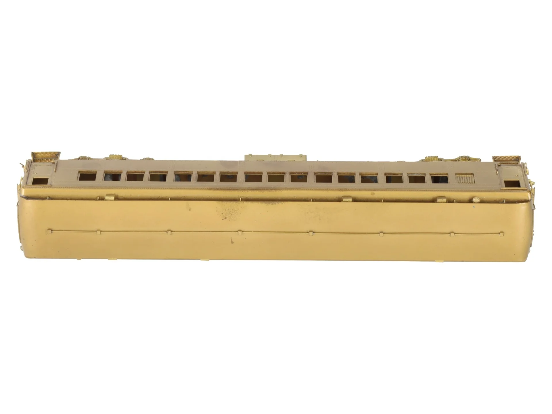 Custom NJ Brass PS-723-0 O 2-Rail BRASS P-54 Commuter Coach EX/Box - Image 10