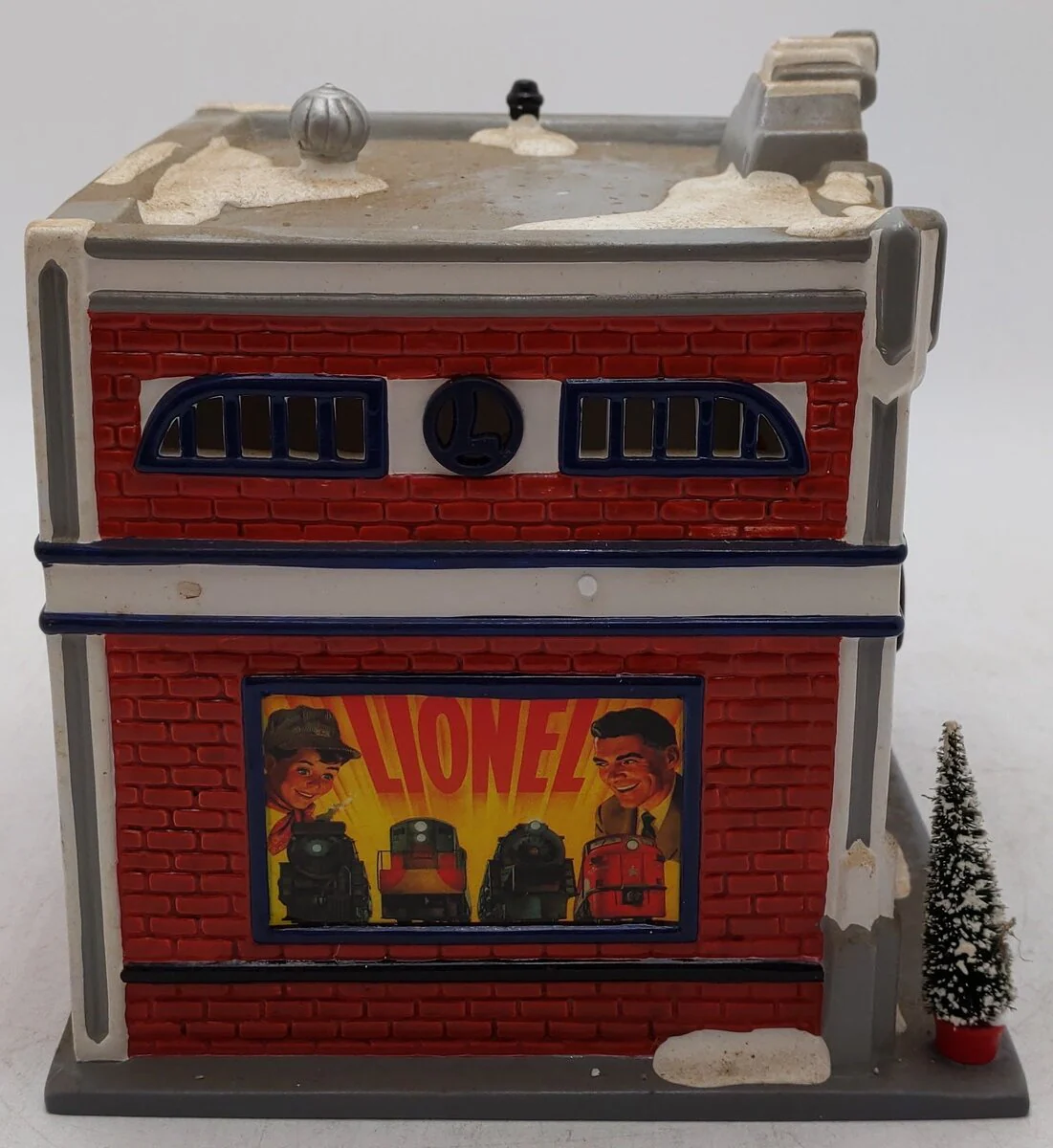 Dept 56 54947 The Original Snow Village Lionel Electric Train Shop VG/Box - Image 6