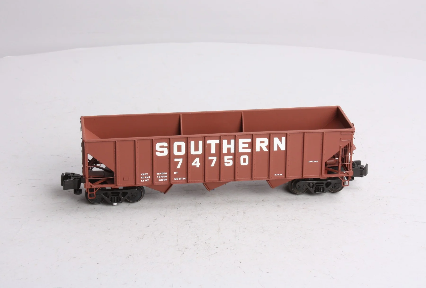 Des Plaines Hobbies 15132 S Scale Southern 3-Bay Hopper #74754 EX/Box - Image 6