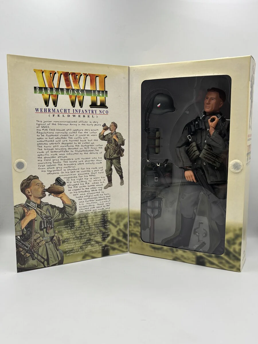 Dragon 70002 1:6 WWII Barbarossa 1941 Wehrmacht Infantry NCO Figure "Hans" - Image 2