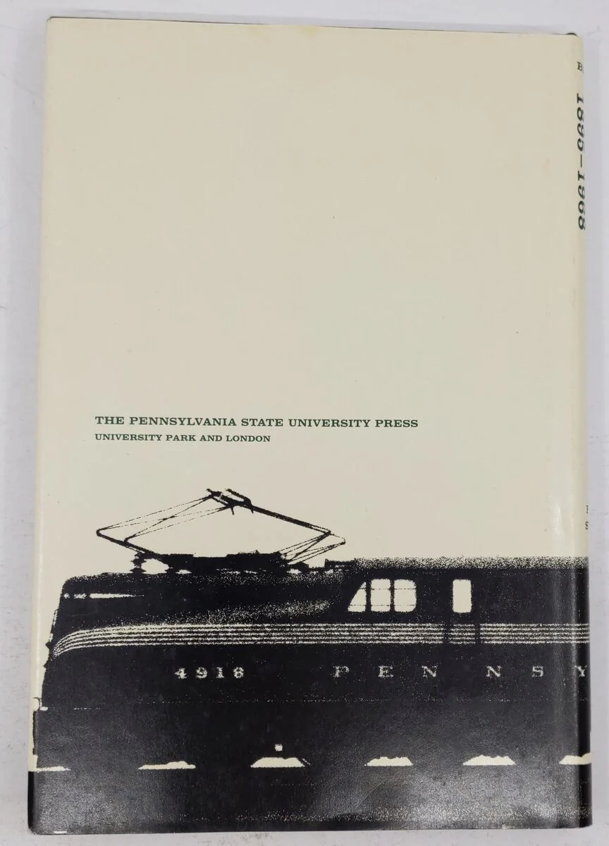 Electric Traction On The Pennsylvania Railroad 1895-1968 Hardcover Book VG - Image 2