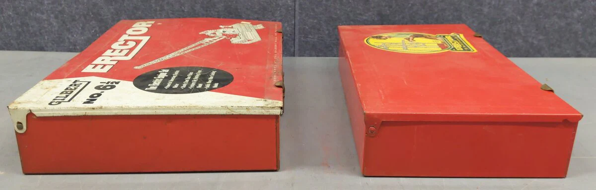 Erector  & 4 1/2 Vintage Electric Engine Set & The Motorized Set [2] VG - Image 3