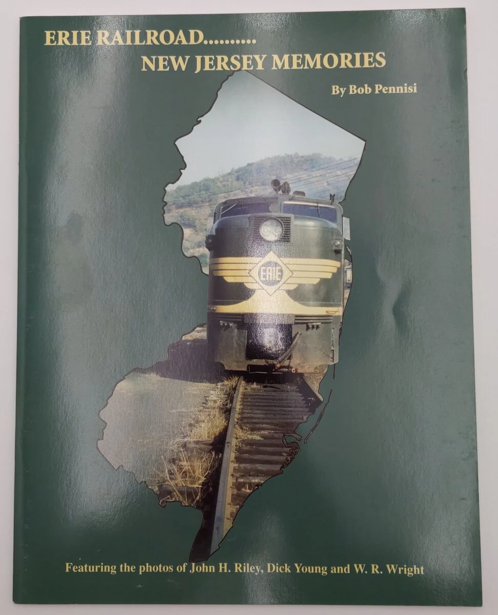Erie Railroad New Jersey Memories Paperback Book By Bob Pennisi EX