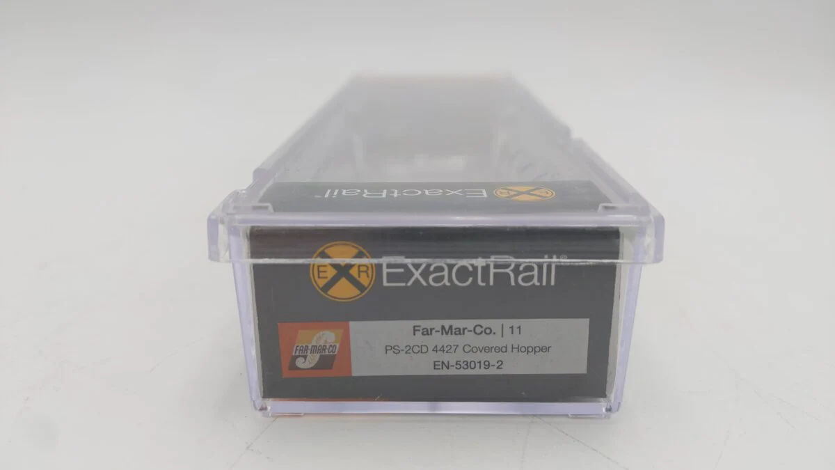 ExactRail EN-53019-2 N Scale Far-Mar Co. Covered Hopper Car #11 LN/Box - Image 8