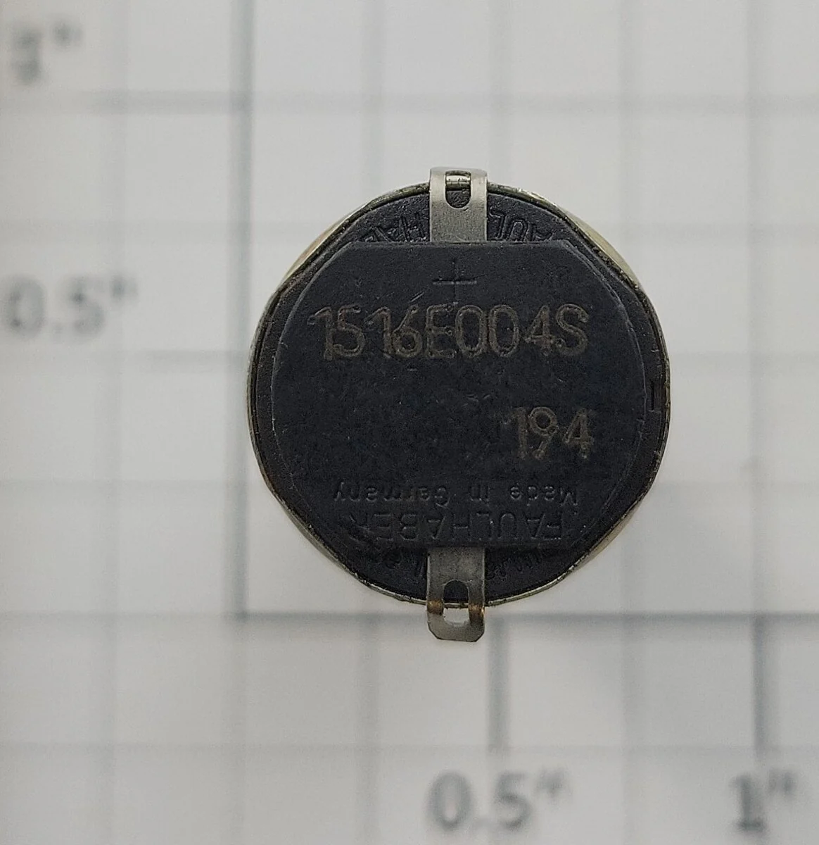 Faulhaber 1516E004S 4-Volt DC Can Micromotor with Pinion Gear - Image 3