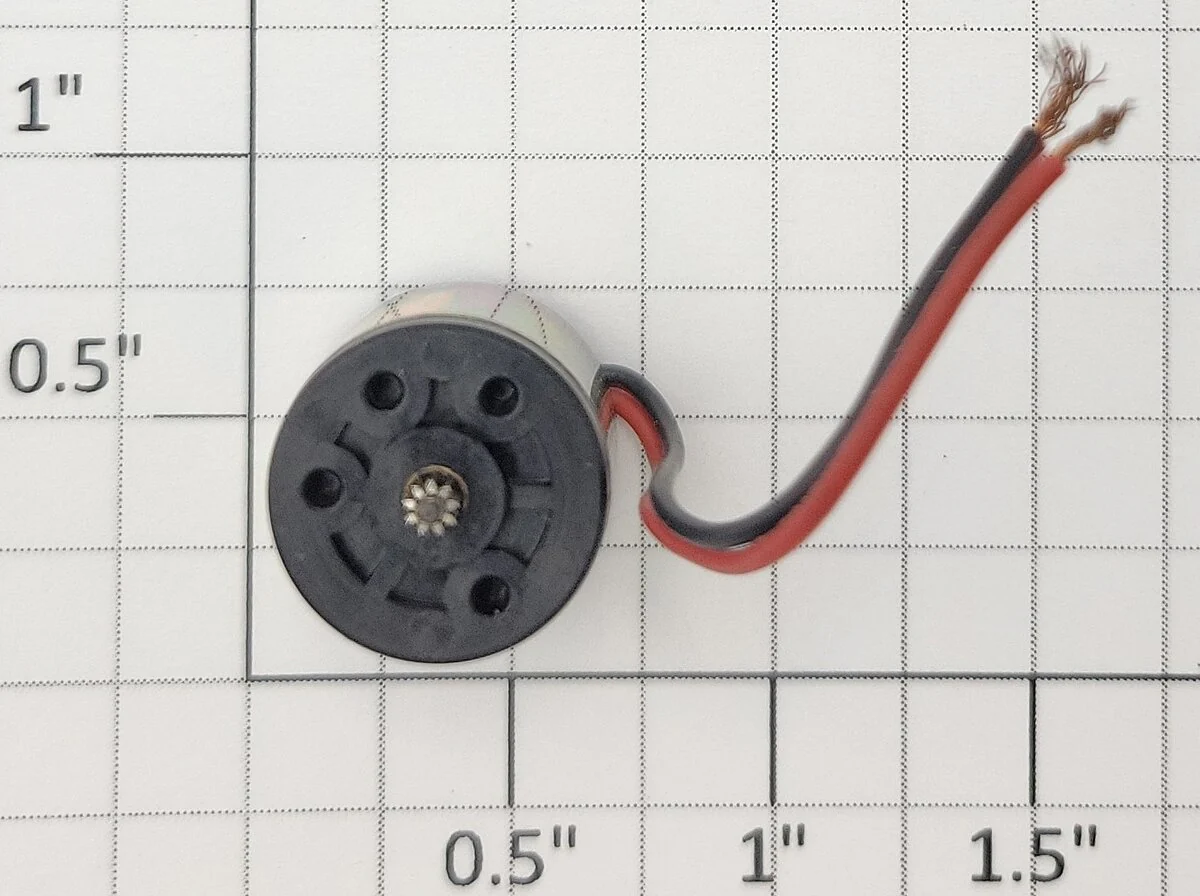 Faulhaber 1516E009G 9-Volt DC Can Micromotor with Pinion Gear - Image 2