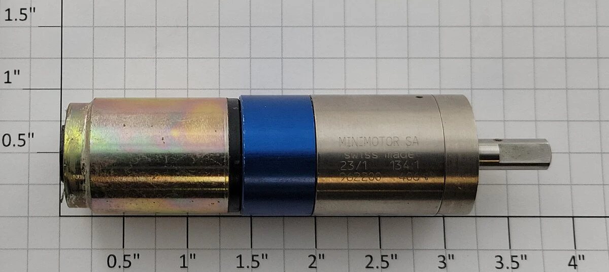 Faulhaber 2233U012S 12-Volt DC Can Motor with Leads