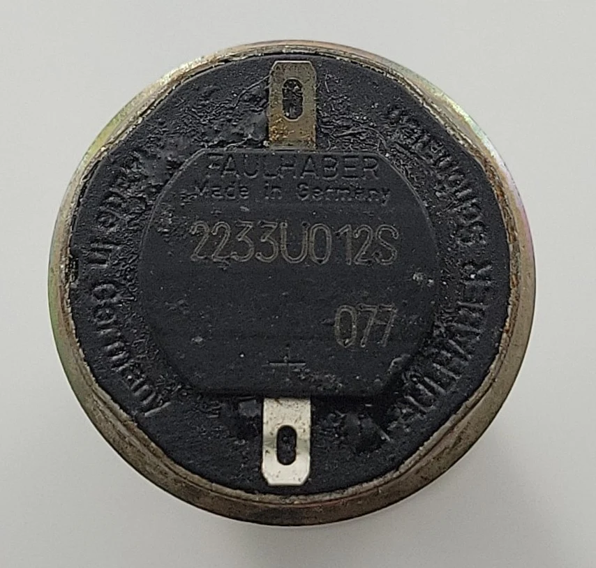Faulhaber 2233U012S 12-Volt DC Can Motor with Leads - Image 3