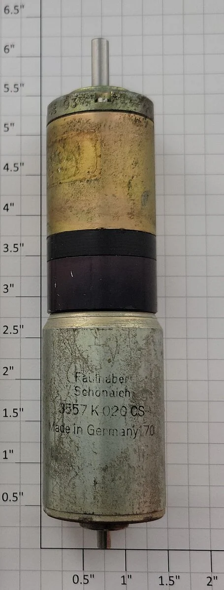Faulhaber 3557K020CS 20-Volt DC Can Motor with Gearhead