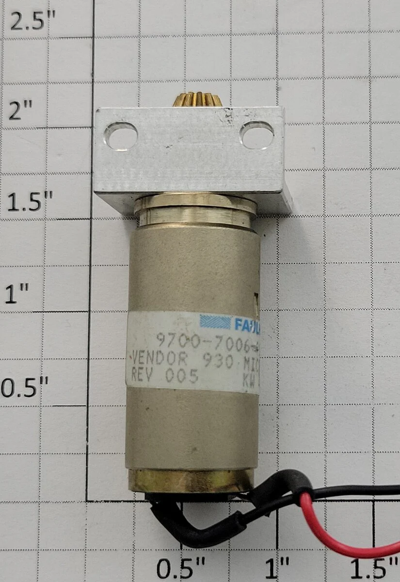 Faulhaber 9700-7006-01 12-Volt DC Can Gear Motor